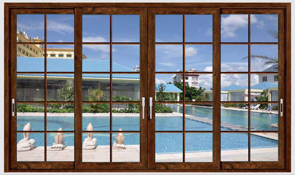 bronze aluminium windows