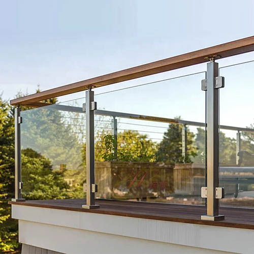 glass railing fitting