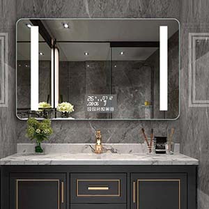 led backlit bathroom mirror