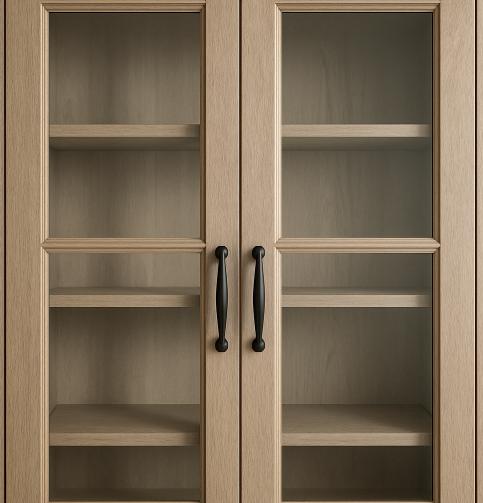 glass cabinet door