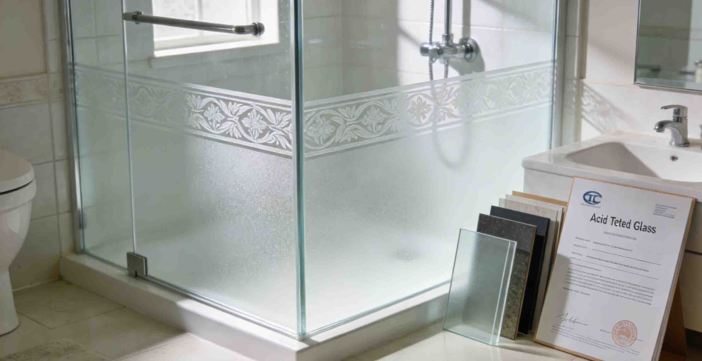 acid etched glass factory