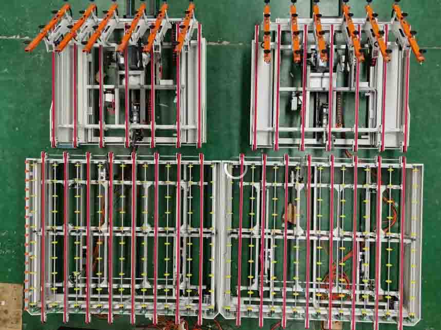 double sided glass loader