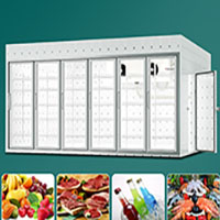 cold room glass door