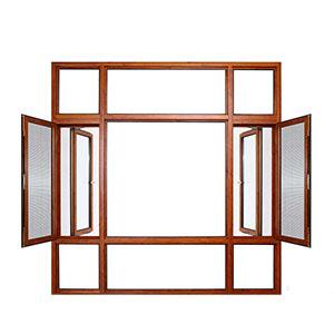 Aluminum double glazed window HG-AW02 Aluminum double glazed window HG-AW02