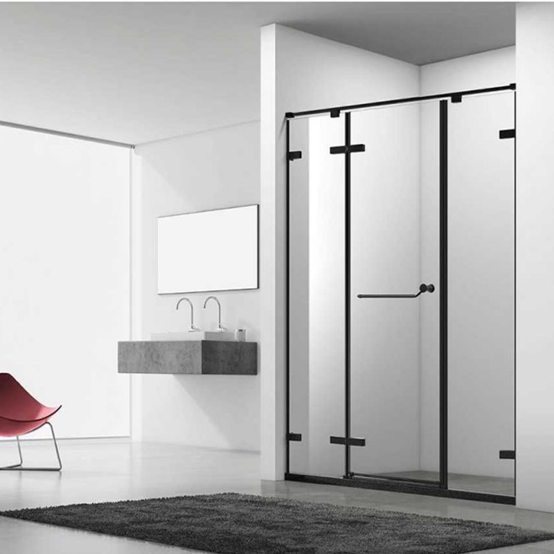Bathroom shower glass door pivot shower doors for sale HG-D090
