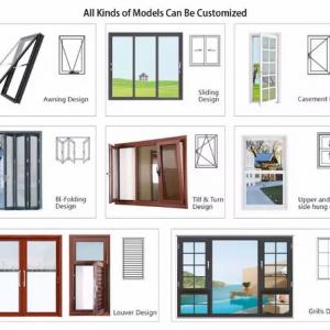 Best aluminum window suppliers aluminum window manufacturers HG-AW134 Best aluminum window suppliers aluminum window manufacturers HG-AW134