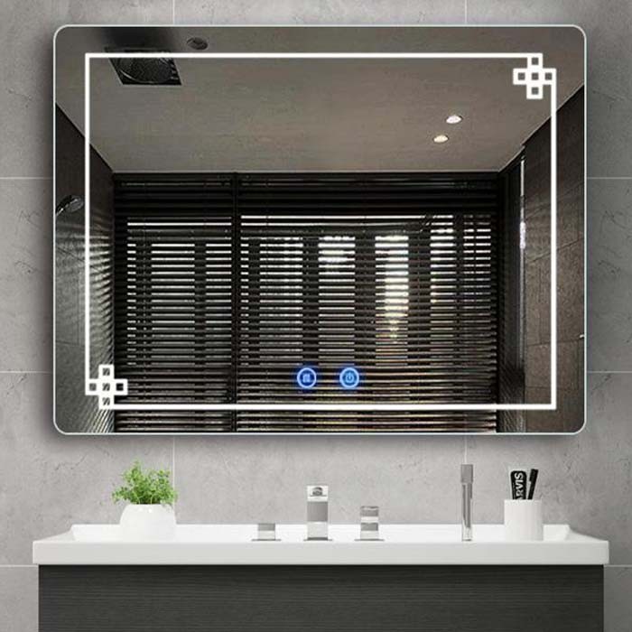 Best bathroom mirrors with lights cheap bathroom mirrors factory in China HG-RM104 