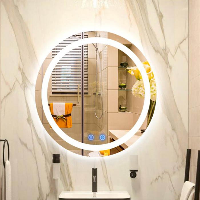 China bathroom smart mirror with light HG-M02
