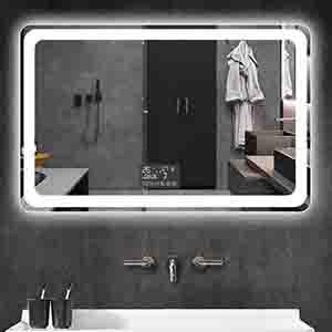 China illuminated bathroom mirrors with lights battery powered supplier HG-RM110 China illuminated bathroom mirrors with lights battery powered supplier HG-RM110