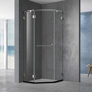 Diamond sliding shower door HG-D01