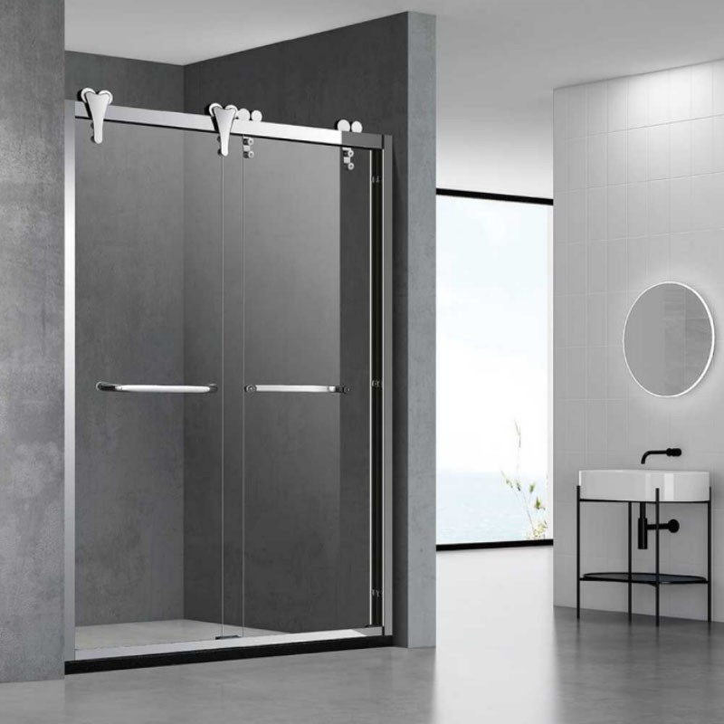 High quality sliding shower enclosure gold shower door manufacturer HG-D087