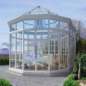 Luxury glass garden house HG-H0012 Luxury glass garden house HG-H0012