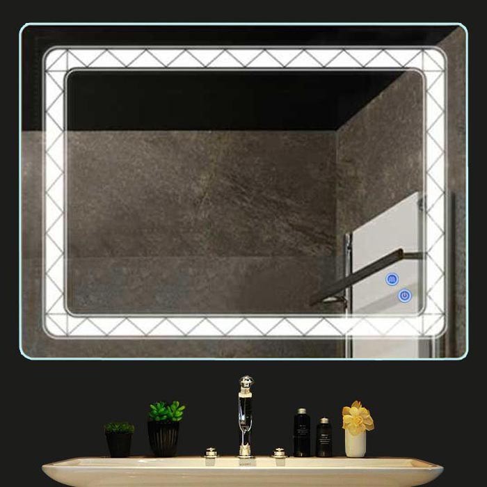 Rectangular bathroom mirrors for sale manufacturer HG-RM109