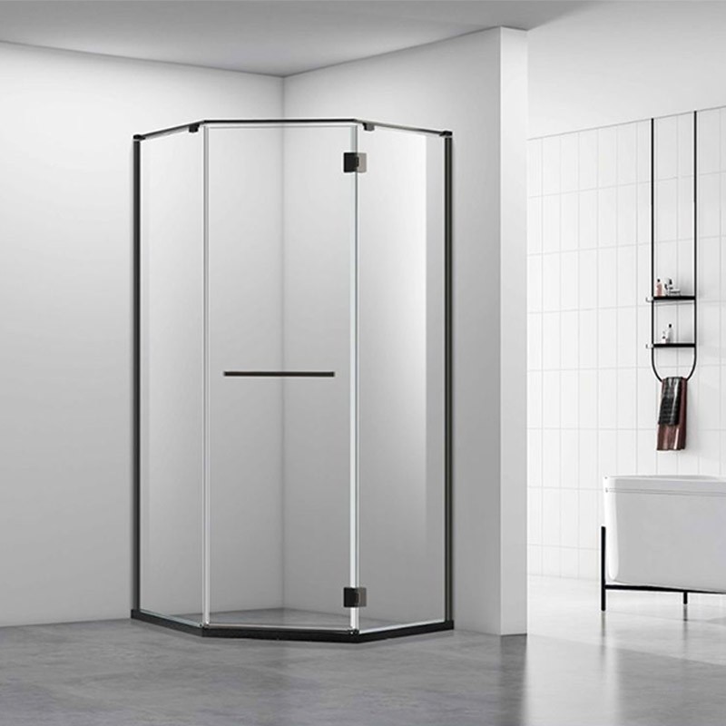 SUS304 Diamond-shaped shower doors and enclosures HK-D006