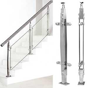 Stainless Steel glass railing hardware and fitting GF001 Stainless Steel glass railing hardware and fitting GF001