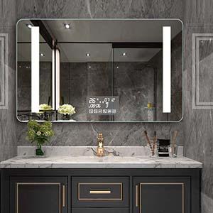 Touch light  led bluetooth bathroom mirror supplier in China HG-RM044 Touch light  led bluetooth bathroom mirror supplier in China HG-RM044