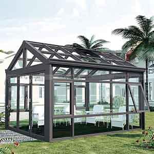 Glass wall house made of glass HG-H0011