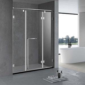 Sliding bath shower screen 1200mm shower screen for sale HG-D085