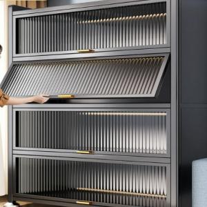 Преимущества использования рифленого стекла в шкафах