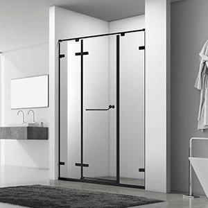 Стеклянная дверь для душа в ванную комнату, поворотные душевые двери для продажи HG-D090